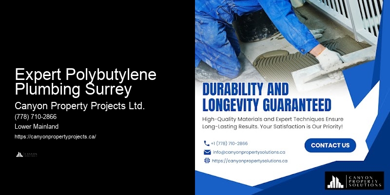 Expert Polybutylene Plumbing Surrey Polybutylene Pipe Replacement Insurance Assistance