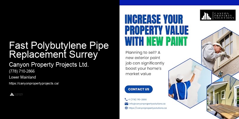 Polybutylene Plumbing Pipe Services Fast Polybutylene Pipe Replacement Surrey