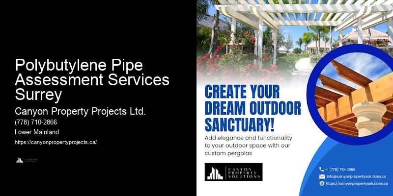 Emergency Polybutylene Pipe Repair Polybutylene Pipe Assessment Services Surrey