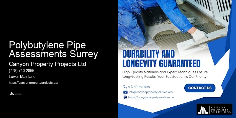 Expert Polybutylene Pipe Recommendations Polybutylene Pipe Assessments Surrey