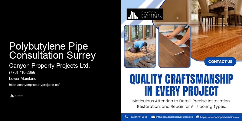 Polybutylene Pipe Specialists Polybutylene Pipe Consultation Surrey