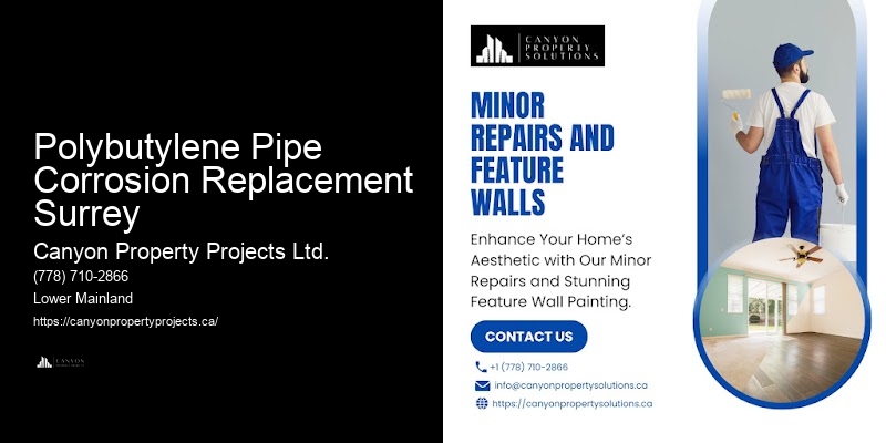 Local Polybutylene Pipe Contractors Polybutylene Pipe Corrosion Replacement Surrey