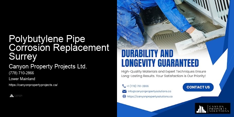 Emergency Polybutylene Pipe Solutions Polybutylene Pipe Corrosion Replacement Surrey