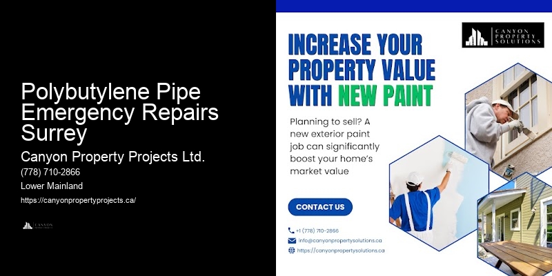 Affordable Polybutylene Pipe Replacement Options Polybutylene Pipe Emergency Repairs Surrey