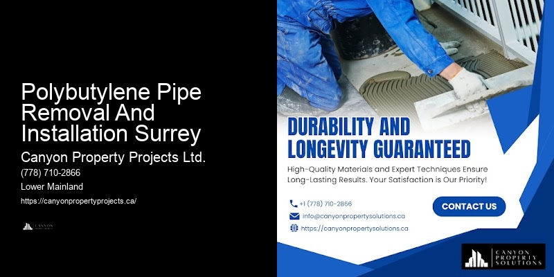 Polybutylene Pipe Replacement Services for Commercial Buildings