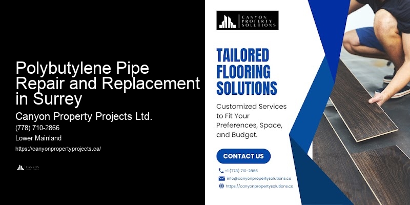 Polybutylene Pipe Removal Polybutylene Pipe Repair and Replacement in Surrey