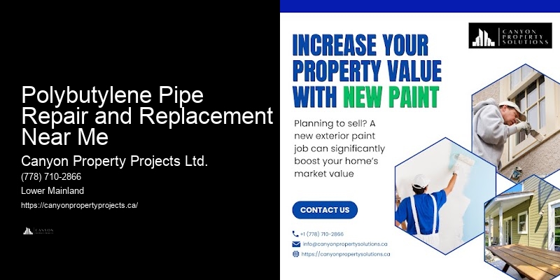 Polybutylene Pipe Leaks Solutions Polybutylene Pipe Repair and Replacement Near Me