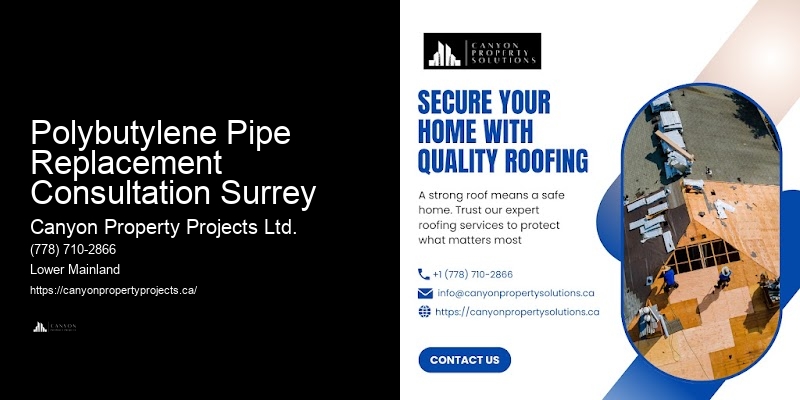 Emergency Polybutylene Pipe Replacement Solutions in Polybutylene Pipe Replacement Consultation Surrey