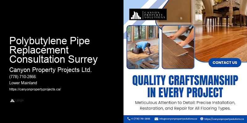 Polybutylene Pipe Replacement Process Polybutylene Pipe Replacement Consultation Surrey