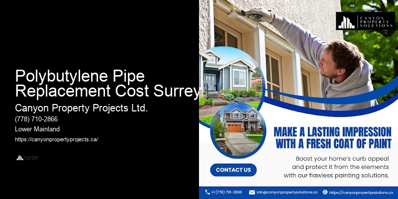 Polybutylene Pipe Replacement for Older Homes Polybutylene Pipe Replacement Cost Surrey