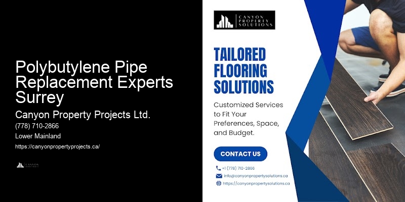 Polybutylene Pipe Removal Services Polybutylene Pipe Replacement Experts Surrey