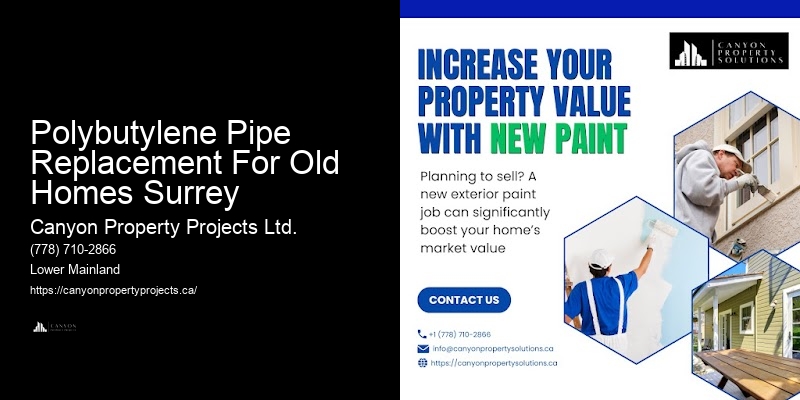 Preventative Polybutylene Pipe Upgrades Polybutylene Pipe Replacement For Old Homes Surrey