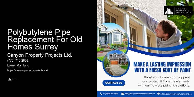 Polybutylene Pipe Assessments Polybutylene Pipe Replacement For Old Homes Surrey
