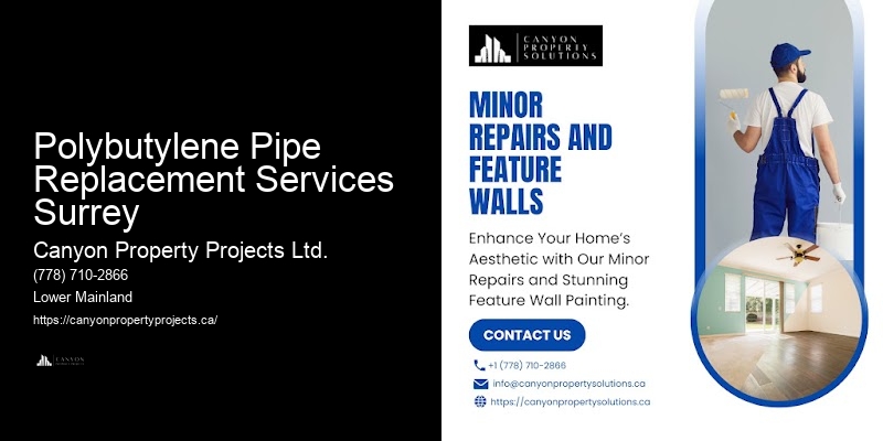 Professional Pipe Replacement for Polybutylene Polybutylene Pipe Replacement Services Surrey