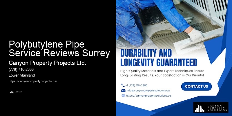 Polybutylene Pipe Advice Polybutylene Pipe Service Reviews Surrey