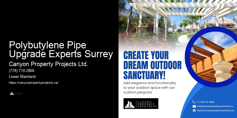 Plumbing for Polybutylene Pipe Replacement Polybutylene Pipe Upgrade Experts Surrey