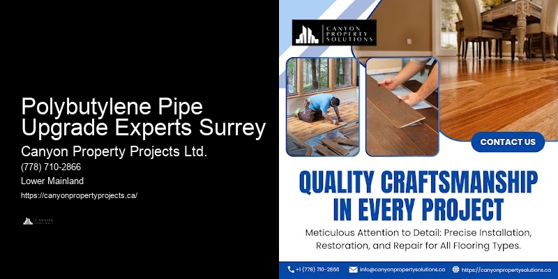 Polybutylene Pipe Replacement Maintenance Polybutylene Pipe Upgrade Experts Surrey
