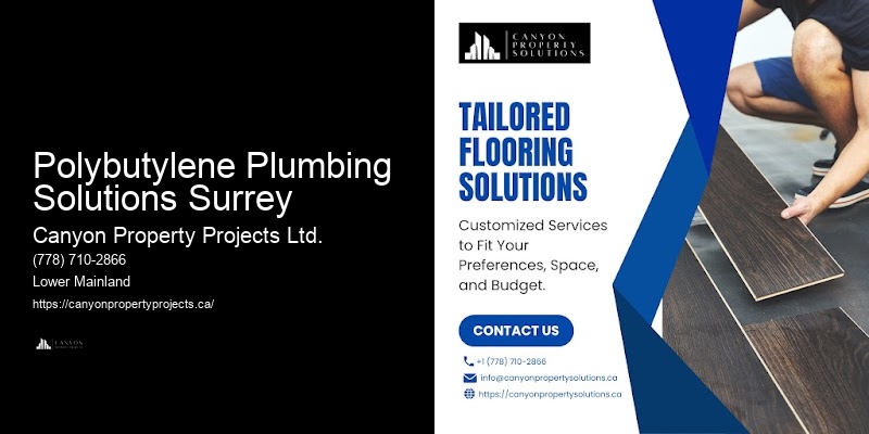 Safe and Effective Polybutylene Replacement Polybutylene Plumbing Solutions Surrey