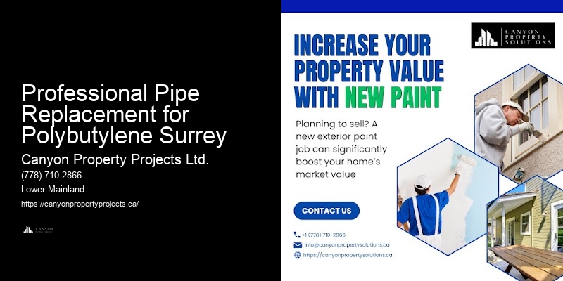 Quality Polybutylene Pipe Replacement Professionals Professional Pipe Replacement for Polybutylene Surrey