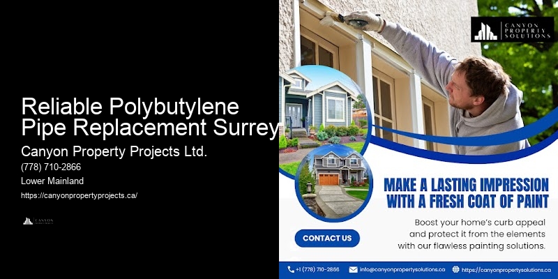 Polybutylene Pipe Replacement Pros and Cons Reliable Polybutylene Pipe Replacement Surrey