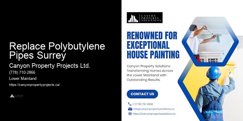 Polybutylene Pipe Servicing Replace Polybutylene Pipes Surrey