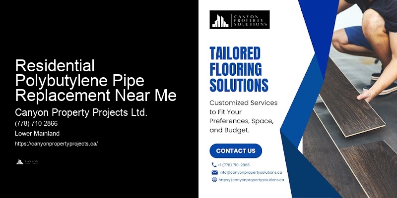 Polybutylene Plumbing Warranties Residential Polybutylene Pipe Replacement Near Me