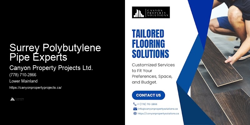 Surrey Polybutylene Pipe Experts’s Leading Polybutylene Pipe Replacement