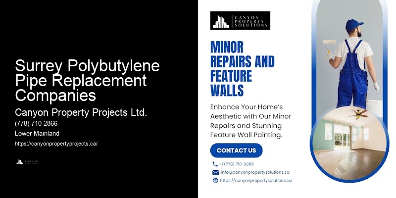 Emergency Polybutylene Pipe Solutions Surrey Polybutylene Pipe Replacement Companies