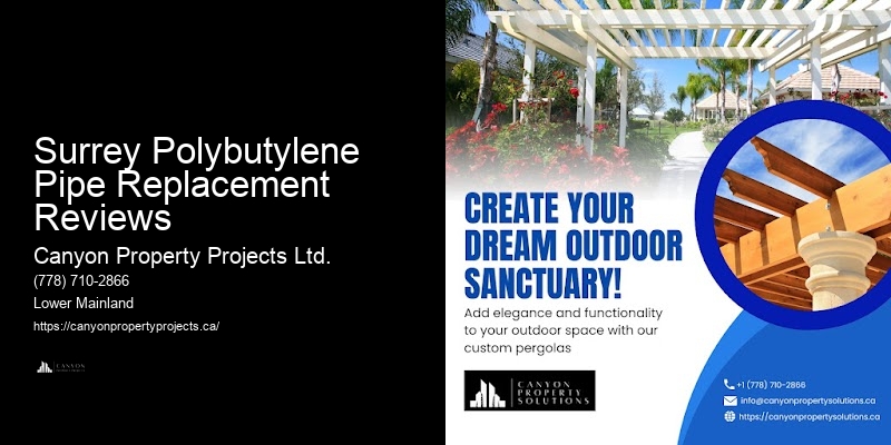 Eco-Friendly Polybutylene Pipe Options Surrey Polybutylene Pipe Replacement Reviews