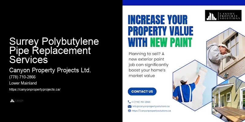 Polybutylene Plumbing Recommendations Surrey Polybutylene Pipe Replacement Services