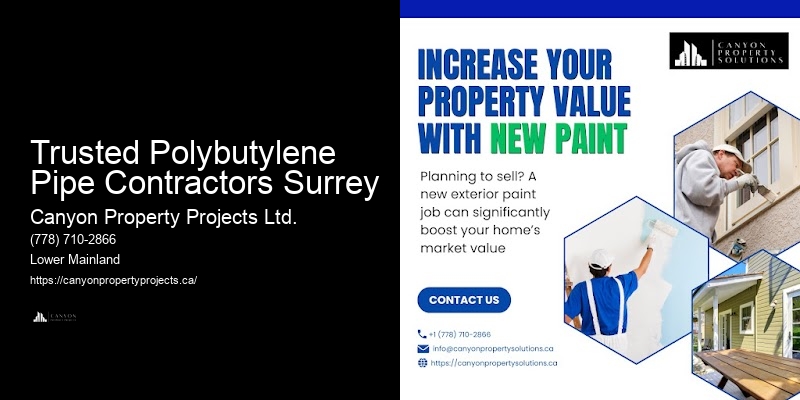 Polybutylene Pipe Replacement for Homes Trusted Polybutylene Pipe Contractors Surrey