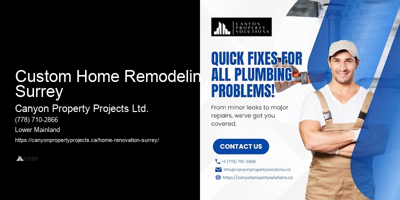 Custom Home Remodeling Surrey