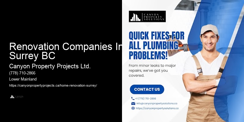 Renovation Companies In Surrey BC