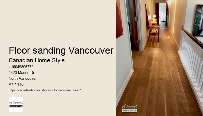 Floor sanding Vancouver