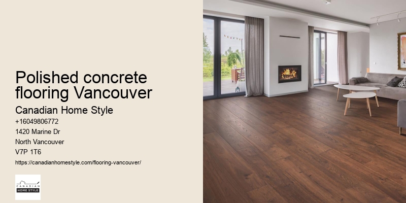 Showroom flooring Vancouver