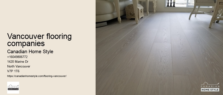 Contemporary flooring Vancouver