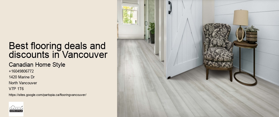 Waterproof vinyl flooring Vancouver