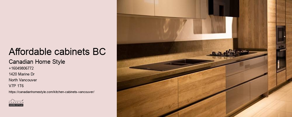 Custom cabinetry Vancouver