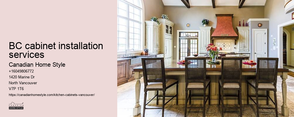 BC modern kitchen renovation