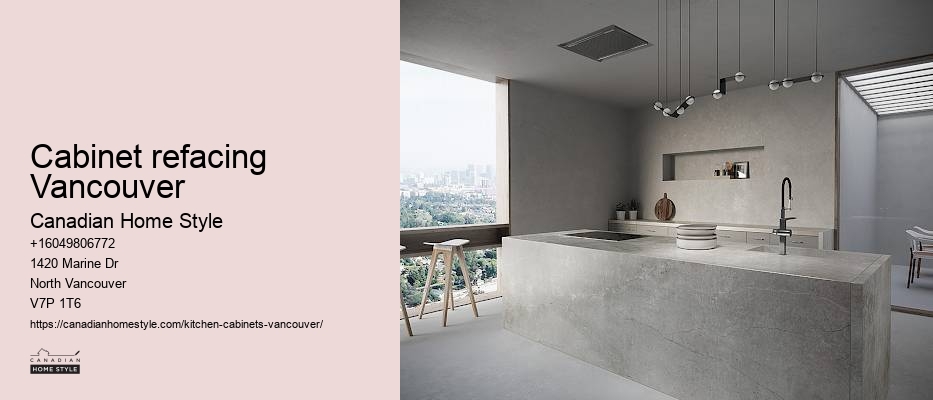 Vancouver kitchen cabinet redesign