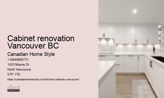 Modern custom cabinets Vancouver