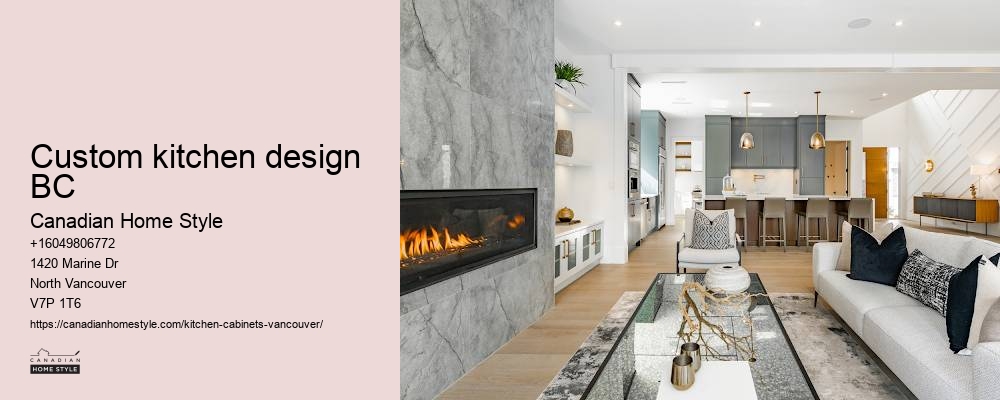 Elegant kitchen designs Vancouver