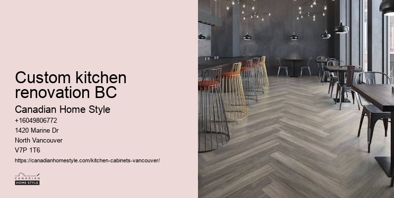 BC kitchen cabinetry design