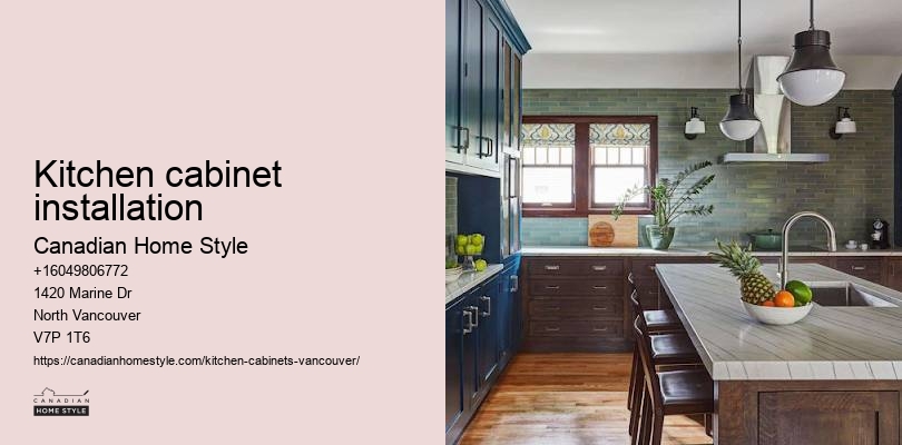 Vancouver cabinet installation services