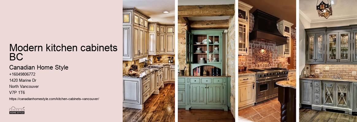 Customized kitchen cabinets