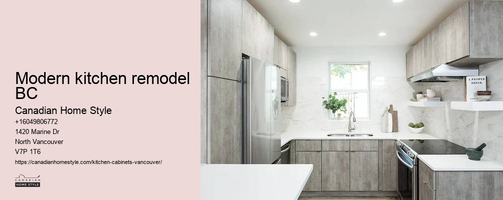 Vancouver kitchen cabinetry design