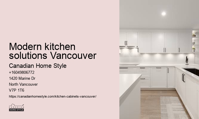 Vancouver kitchen cabinet showroom