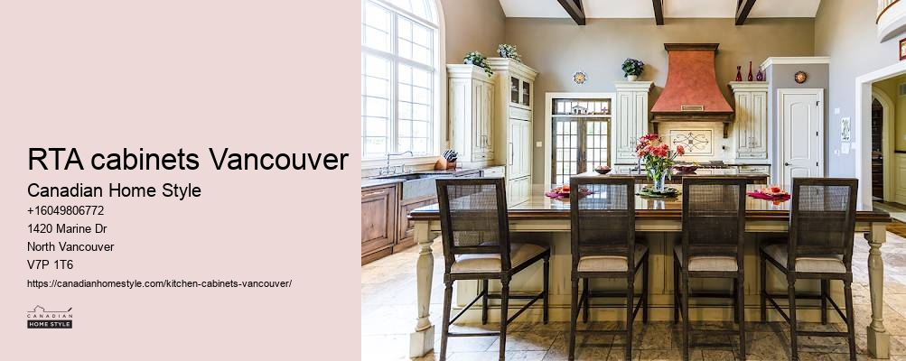 Elegant kitchen cabinets Vancouver