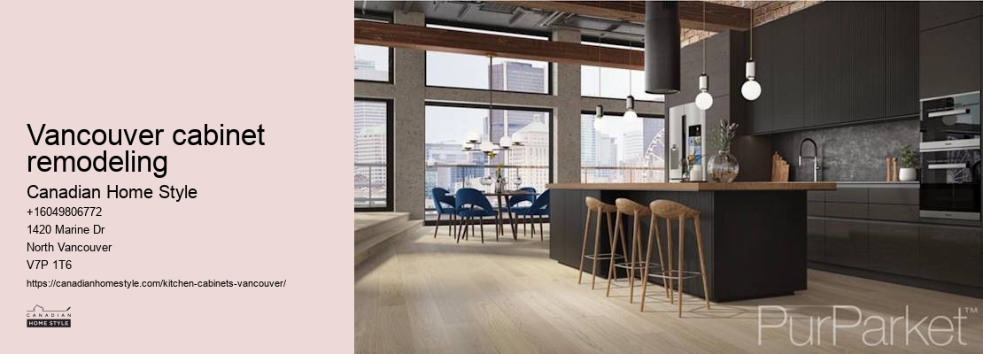 Elegant kitchen cabinets Vancouver