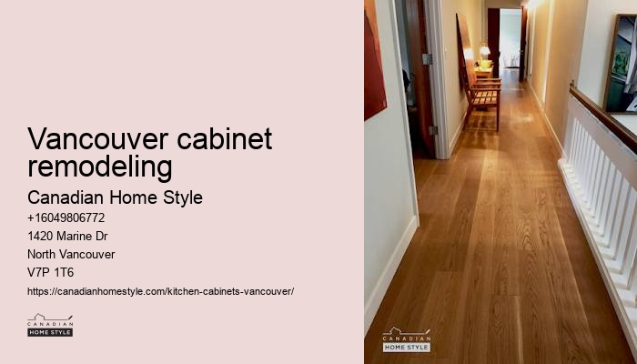 Custom kitchen cabinetry in Vancouver